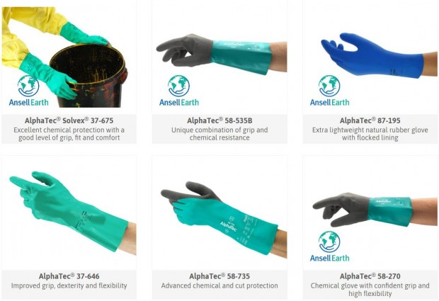 CHEMICAL PROTECTION GLOVES 1