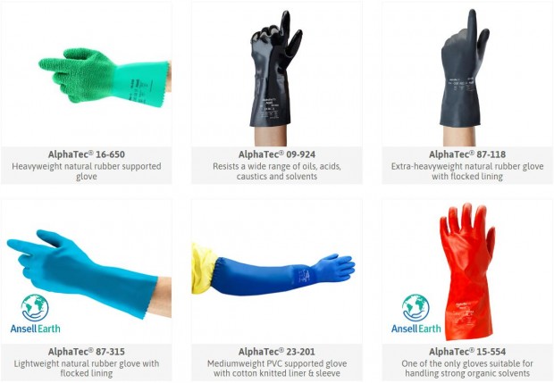 CHEMICAL PROTECTION GLOVES 11