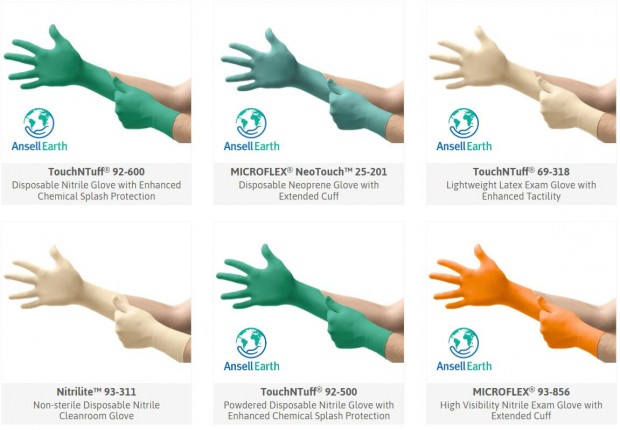 DISPOSABLE GLOVES ANSELL 2