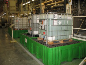 IBC PALLET SPILL CONTAINMENT STORAGE