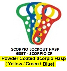SCORPIO HASP COLOURED